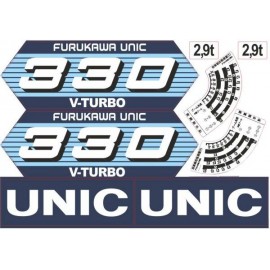 Наклейка (стикер) с логотипом на стрелу КМУ UNIC UR330