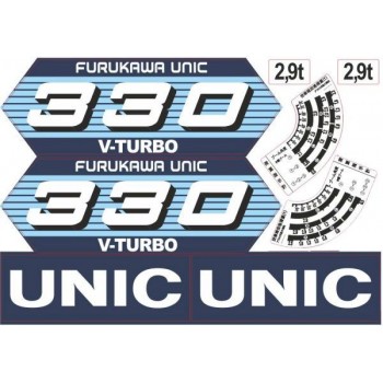 Наклейка (стикер) с логотипом на стрелу КМУ UNIC UR-330