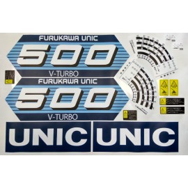 Наклейка (стикер) с логотипом на стрелу КМУ UNIC UR500