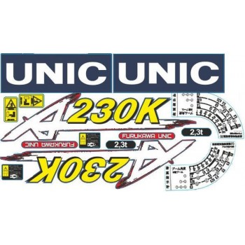 Наклейка (стикер) с логотипом на стрелу КМУ UNIC URA-230