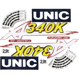 Наклейка (стикер) с логотипом на стрелу КМУ UNIC URA300