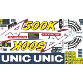 Наклейка (стикер) с логотипом на стрелу КМУ UNIC URA500